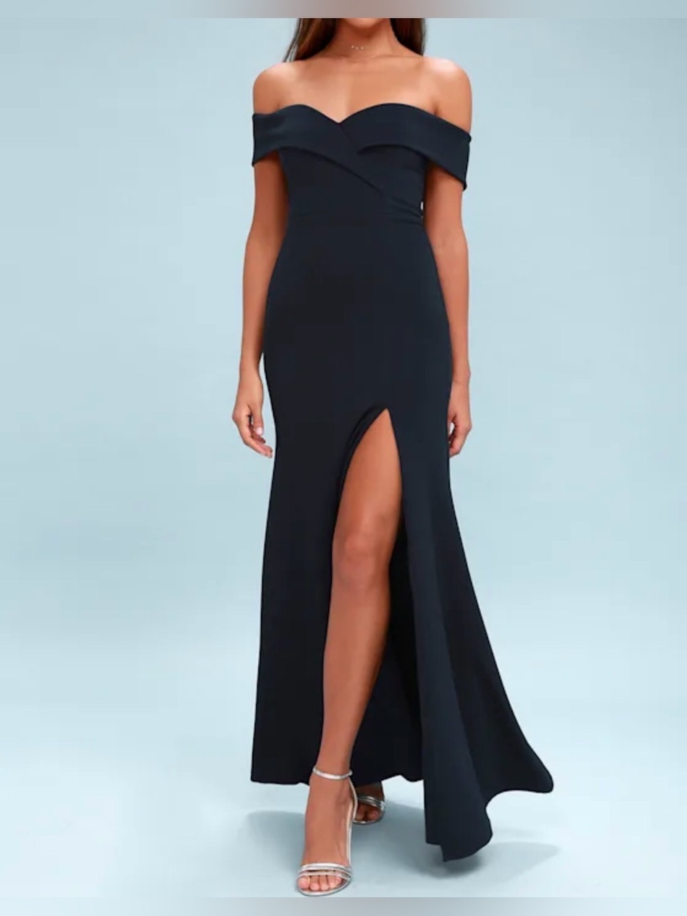 Lulus Song of Love Off-the-Shoulder Dress
